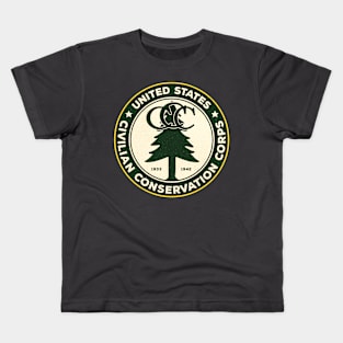 1933-1942 Civilian Conservation Corps Kids T-Shirt